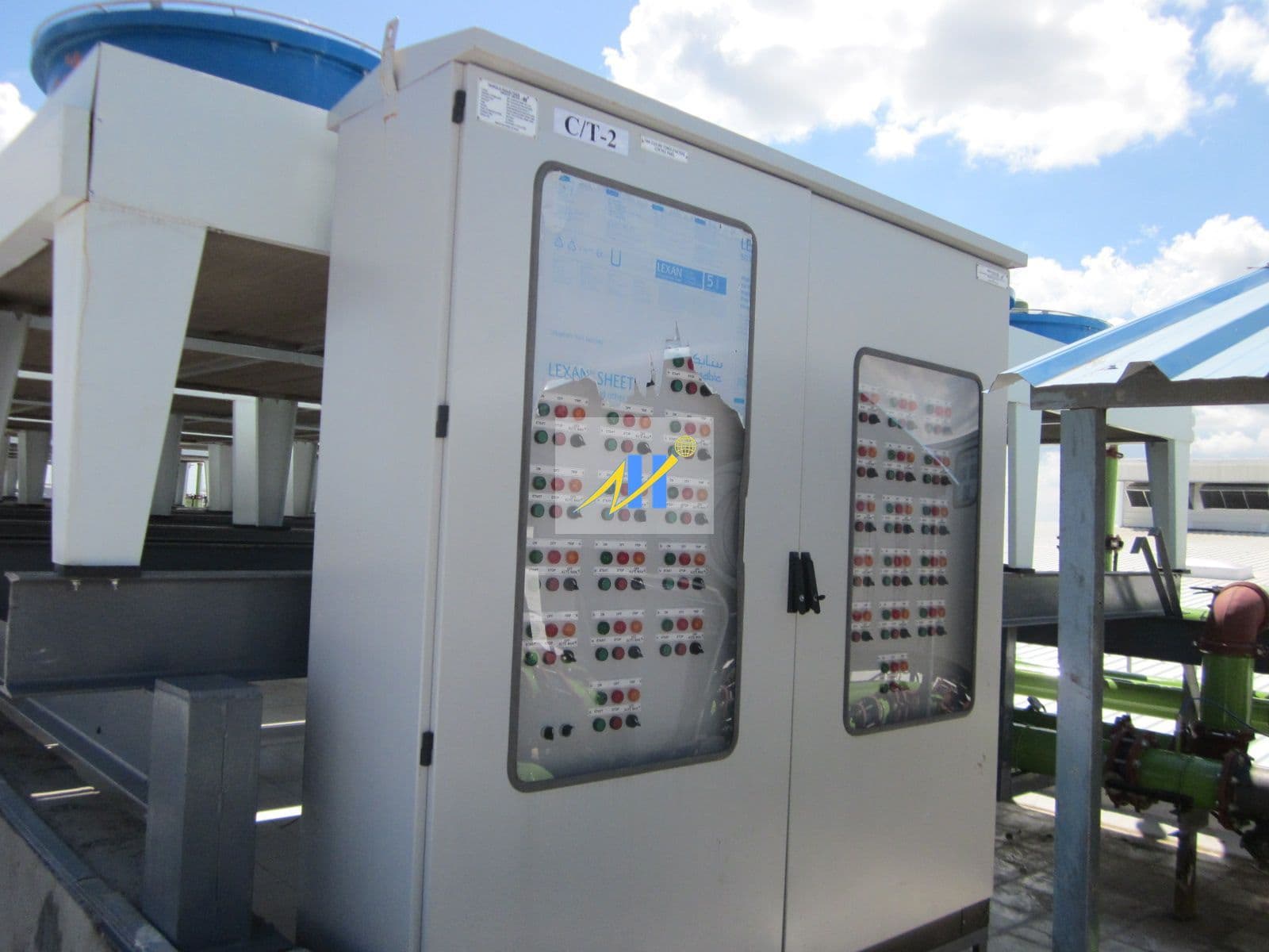 Outdoor type Chiller control panel