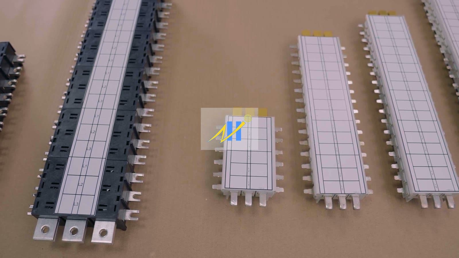 Busbar pan assemblies