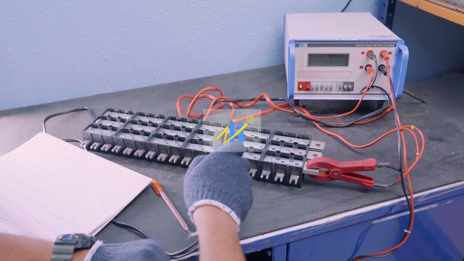 Contact resistance test
